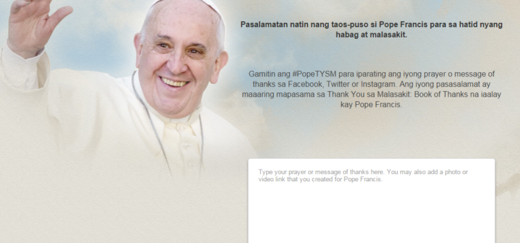 Follow Papal Visit 2015 online!