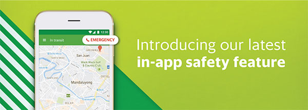 Grab’s latest feature: EMERGENCY BUTTON