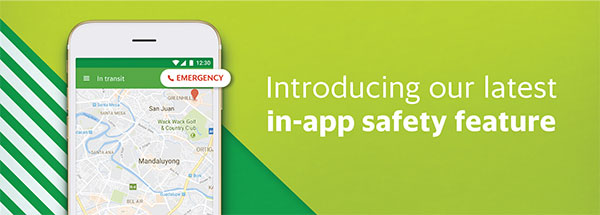 Grab’s latest feature: EMERGENCY BUTTON