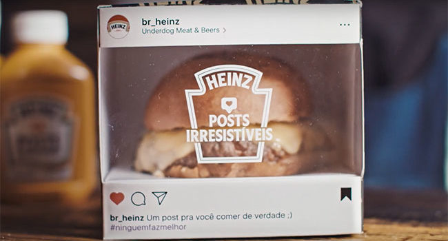 HEINZ: Instagram Posts You Can Eat [Marketing Campaign]