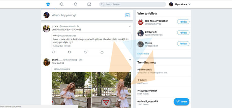 Twitter testing new 2-column desktop layout