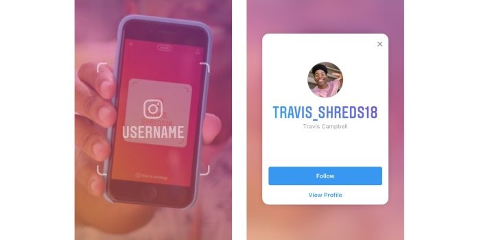 Instagram introduces Nametag