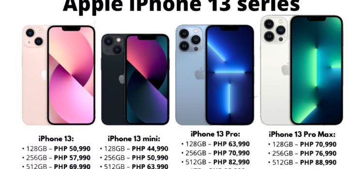 iPhone 13 line up!