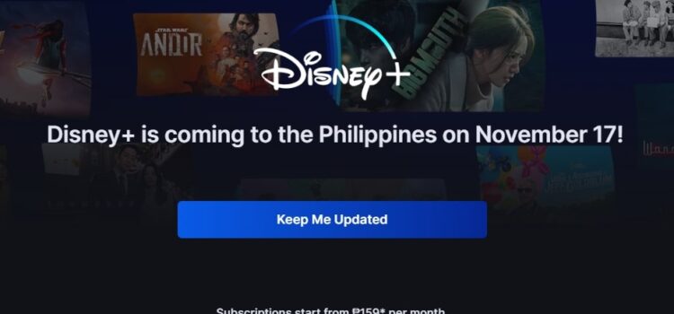 Disney+ is officially coming to the Philippines!