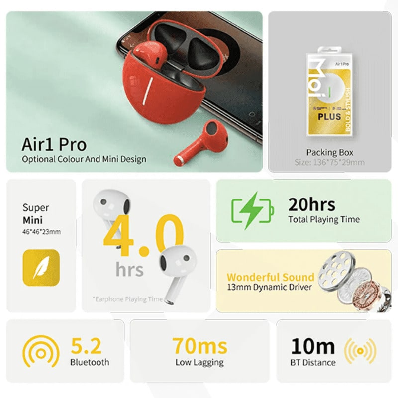 wireless earbuds MOI Air2-min