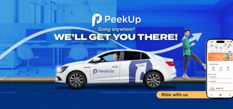 PeekUP Ride-Hailing App Now Available