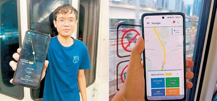 TrainSight app lets commuters track MRT and LRT trains in real time